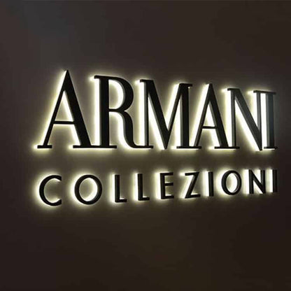 Reverse Channel Letter LED Acrylic Exterior Signage