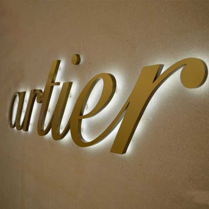 Reverse Channel Letter LED Acrylic Exterior Signage