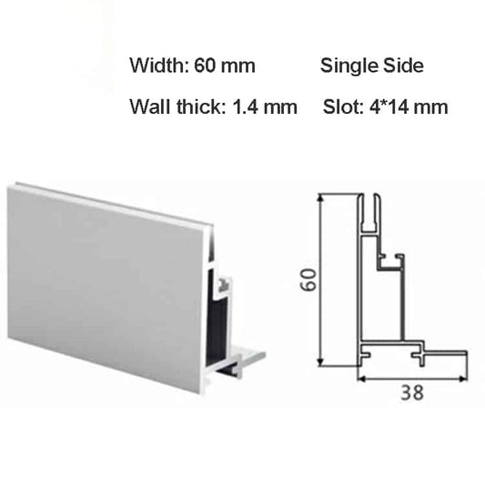 SEG Extruded Aluminum Textile Light Box Material