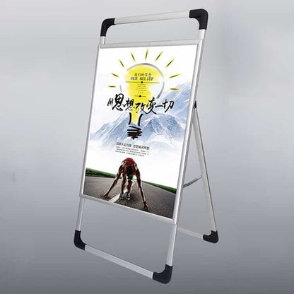 Sidewalk Sign Outdoor Non-illuminated Poster A Frame Stand